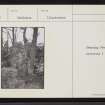Forse House, ND23NW 9, Ordnance Survey index card, Recto