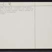 Forse House, ND23SW 6, Ordnance Survey index card, page number 3, Recto