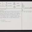 Achalipster, ND24NW 4, Ordnance Survey index card, page number 1, Recto