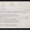 Moss Of Whilk, ND24SE 8, Ordnance Survey index card, Recto