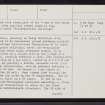 Kirk O'Moss, Moss Of Kilmster, ND25NE 7, Ordnance Survey index card, page number 3, Recto