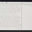 Brough, ND27SW 8, Ordnance Survey index card, page number 2, Verso