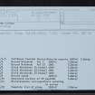 The Sisters, ND35SE 36, Ordnance Survey index card, Recto