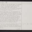 Ackergill Links, ND35SW 12, Ordnance Survey index card, page number 5, Recto