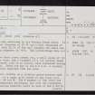 Everley, ND36NE 6, Ordnance Survey index card, page number 1, Recto