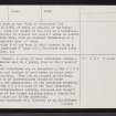 Kirk Stones, ND36SW 6, Ordnance Survey index card, page number 3, Recto