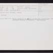 Flotta, Stanger Head, ND39SE 11, Ordnance Survey index card, Recto