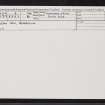 Benbecula, Eilean Iain, NF75SE 6, Ordnance Survey index card, Recto
