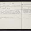 North Uist, Vaccasay, NF97SE 7, Ordnance Survey index card, Recto