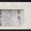 Harris, Nisabost, NG09NW 8, Ordnance Survey index card, Recto