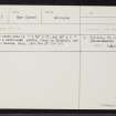 Skye, Glendale, NG14NE 7, Ordnance Survey index card, Recto