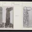 Canna, St Columba's Graveyard, Sculptured Cross, NG20NE 2, Ordnance Survey index card, Recto