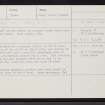 Canna, Alman, NG20NE 8, Ordnance Survey index card, Recto