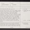 Skye, Cnoc A'sga, NG24SE 1, Ordnance Survey index card, page number 1, Recto