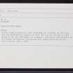 Skye, Biggeary, NG24SE 19, Ordnance Survey index card, Recto
