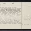 Skye, Trumpan, NG26SW 7, Ordnance Survey index card, page number 2, Verso
