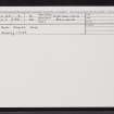 Skye, Glen Eynort, NG32NE 4, Ordnance Survey index card, Recto
