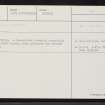Skye, Tayinloan, NG35SE 7, Ordnance Survey index card, page number 1, Recto