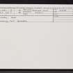 Linicro, Skye, NG36NE 9, Ordnance Survey index card, Recto