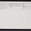 Skye, Glen Drynoch 1, NG43SW 1, Ordnance Survey index card, Recto