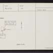 Shiant Islands, Garbh Eilean, NG49NW 2, Ordnance Survey index card, Recto