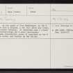 Skye, Gleann Meadhonach, NG50NE 5, Ordnance Survey index card, Recto
