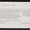 Skye, Storr Rock, NG55SW 4, Ordnance Survey index card, page number 1, Recto