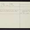Skye, Breakish, NG62SE 5, Ordnance Survey index card, Recto