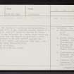 Camusterrach, NG74SW 4, Ordnance Survey index card, Recto