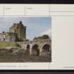 Eilean Donan Castle, NG82NE 3, Ordnance Survey index card, Verso