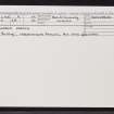 Gleann Udalain, NG82NE 9, Ordnance Survey index card, Recto