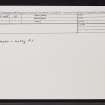 Dornie, NG82NE 10, Ordnance Survey index card, Recto