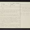 Gleann Udalain, NG82NE 21, Ordnance Survey index card, page number 1, Recto