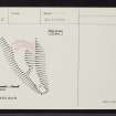 Torran A'Bharraich, NG82SE 2, Ordnance Survey index card, Recto