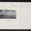 Strome Castle, NG83NE 1, Ordnance Survey index card, Recto