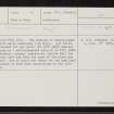 Stromemeanach, NG83NE 2, Ordnance Survey index card, Recto