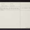 Garbhaig, NG87SE 3, Ordnance Survey index card, page number 3, Recto