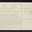 Tigh-Geal, NG92SW 4, Ordnance Survey index card, Recto