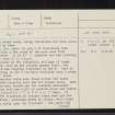 Inverlael, NH18NE 5, Ordnance Survey index card, page number 1, Recto