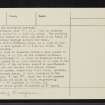 Upperton, NH33SE 1, Ordnance Survey index card, page number 3, Recto