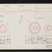 Buntait, NH33SE 9, Ordnance Survey index card, Recto