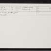 Aigas, NH44SE 4, Ordnance Survey index card, Recto