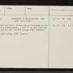 Corriegarth Lodge, NH51NW 2, Ordnance Survey index card, page number 3, Recto