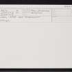 Milton, Inver, NH54NE 6, Ordnance Survey index card, Recto