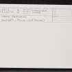 Creag Dhomhainn, NH54SE 12, Ordnance Survey index card, Recto