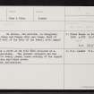Cnocan, NH56NE 9, Ordnance Survey index card, Recto