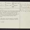 Abhainn Sgitheach, NH56SW 15, Ordnance Survey index card, page number 1, Recto