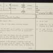 Easterton, NH59NW 4, Ordnance Survey index card, page number 1, Recto