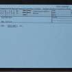 Eastertown, NH63SW 36, Ordnance Survey index card, Recto