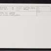 Torr An Daimh, NH63SW 52, Ordnance Survey index card, Recto
